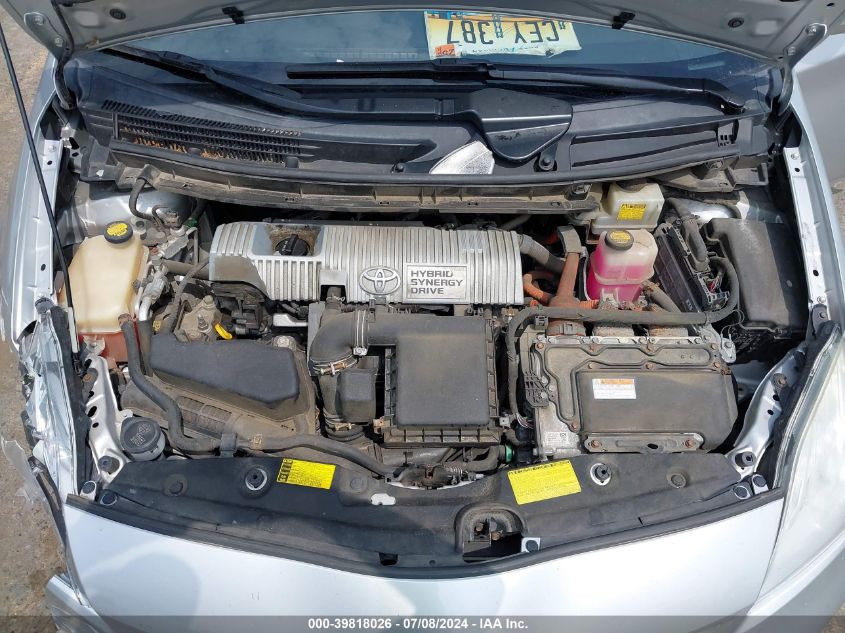 2013 Toyota Prius Three VIN: JTDKN3DU4D1632315 Lot: 39818026