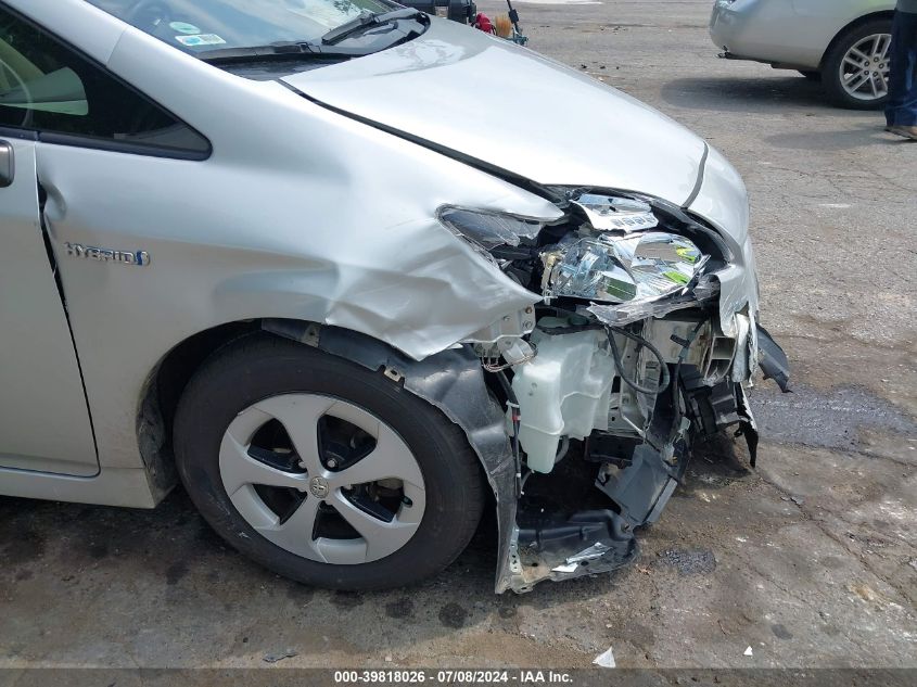 2013 Toyota Prius Three VIN: JTDKN3DU4D1632315 Lot: 39818026