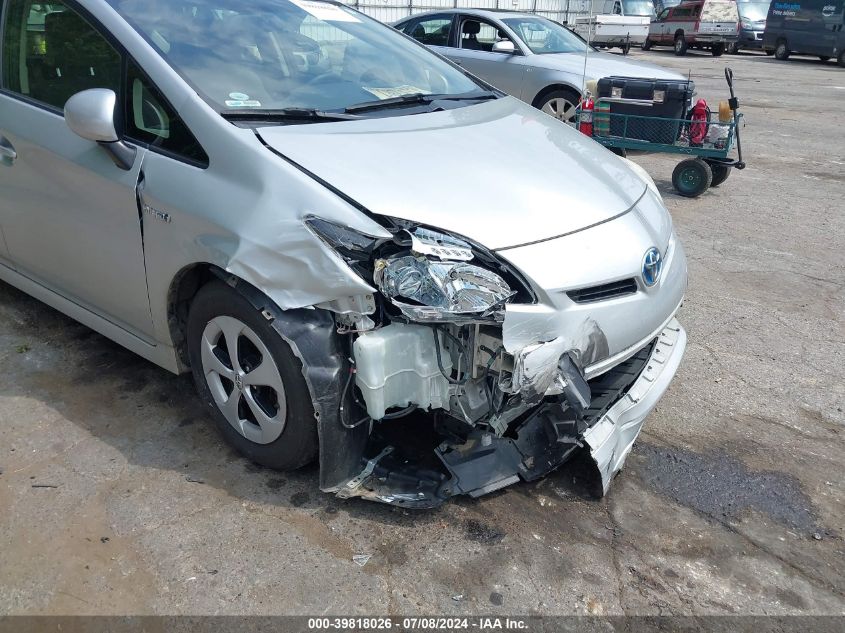 2013 Toyota Prius Three VIN: JTDKN3DU4D1632315 Lot: 39818026