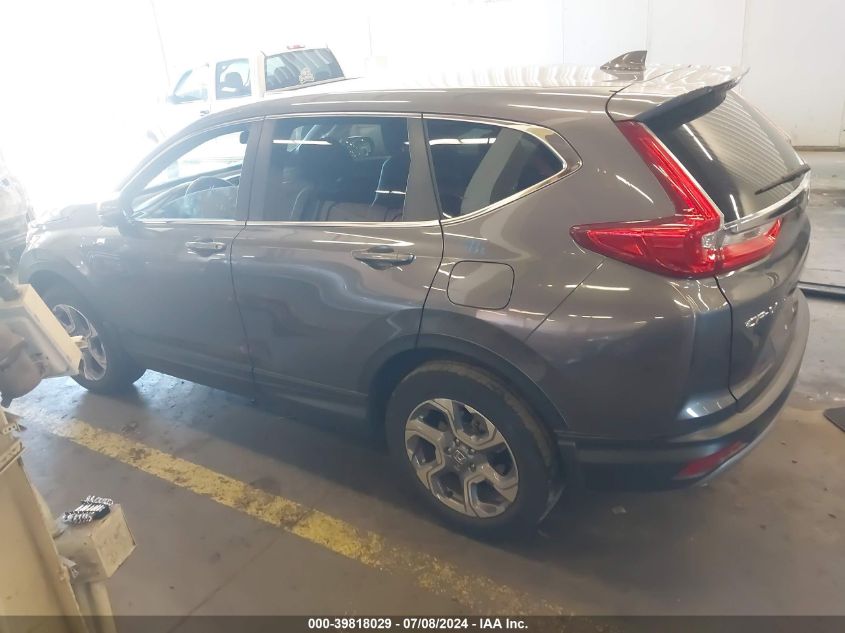 2019 Honda Cr-V Ex-L VIN: 7FARW2H81KE059871 Lot: 39818029