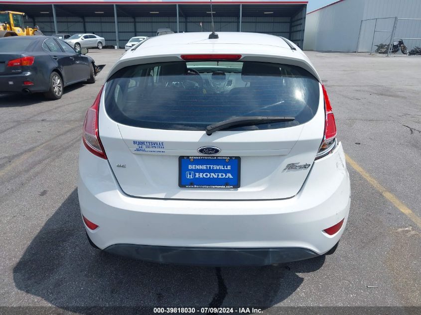 2016 Ford Fiesta Se VIN: 3FADP4EJ3GM122578 Lot: 39818030