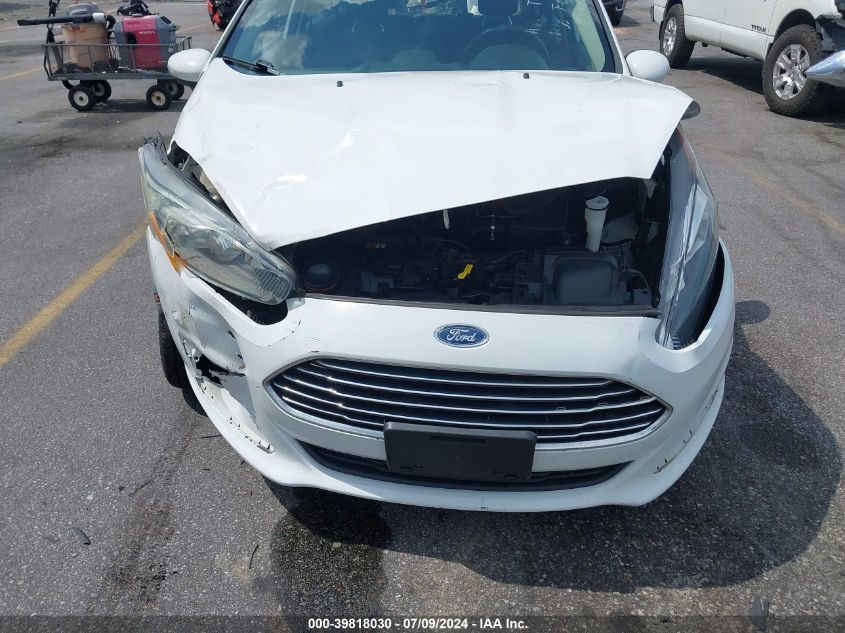 2016 Ford Fiesta Se VIN: 3FADP4EJ3GM122578 Lot: 39818030