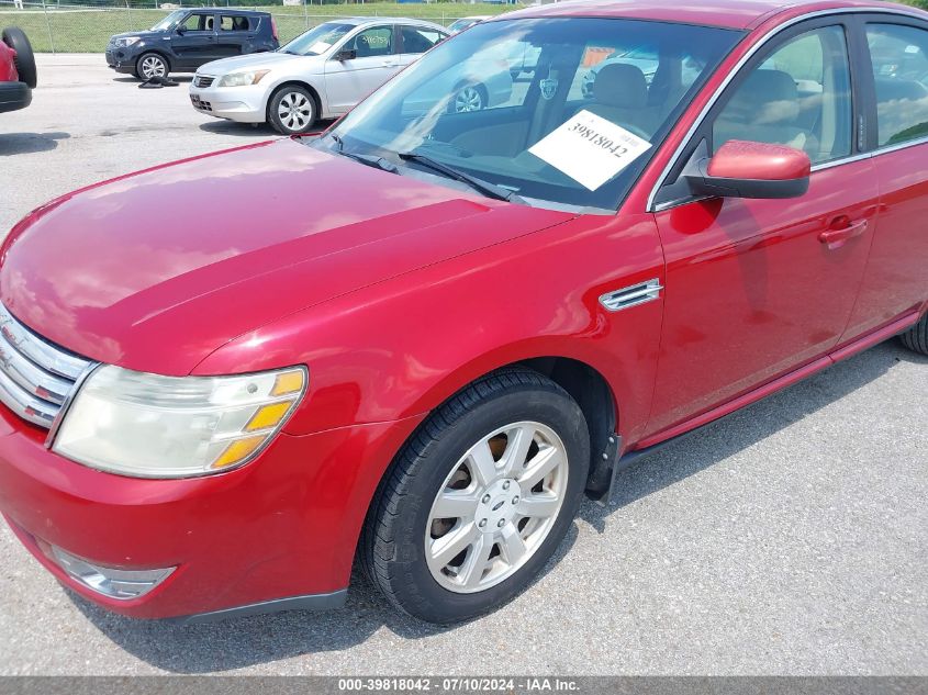 2009 Ford Taurus Se VIN: 1FAHP23WX9G124989 Lot: 39818042