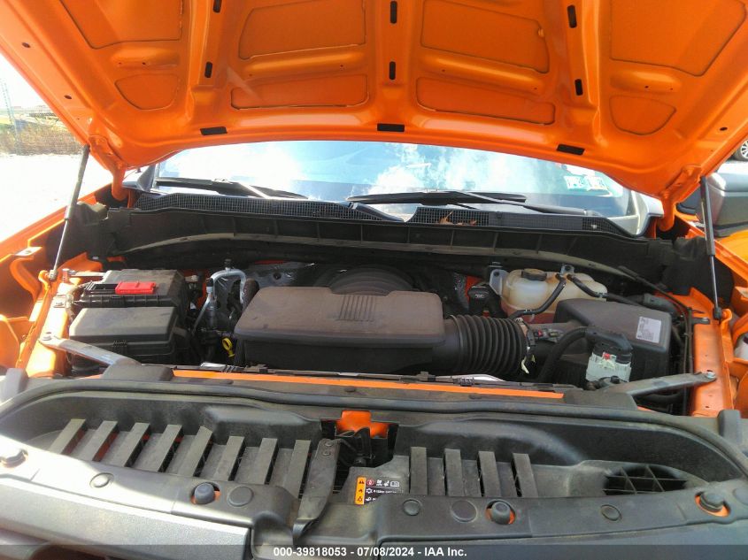 2021 Chevrolet Silverado 1500 4Wd Standard Bed Custom Trail Boss VIN: 1GCPYCEF3MZ417880 Lot: 39818053