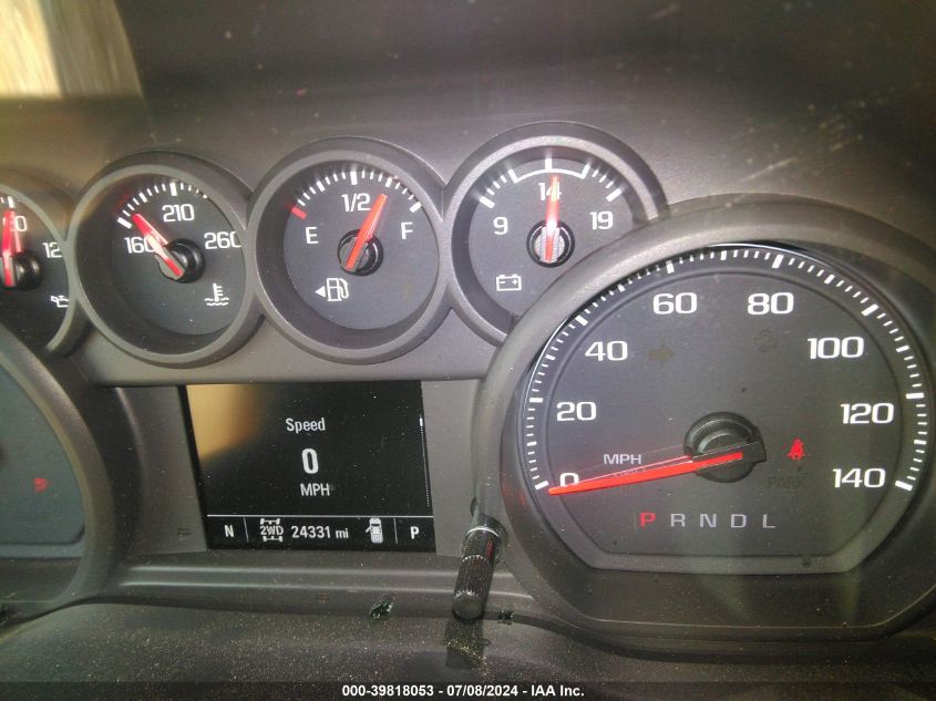 2021 Chevrolet Silverado 1500 4Wd Standard Bed Custom Trail Boss VIN: 1GCPYCEF3MZ417880 Lot: 39818053