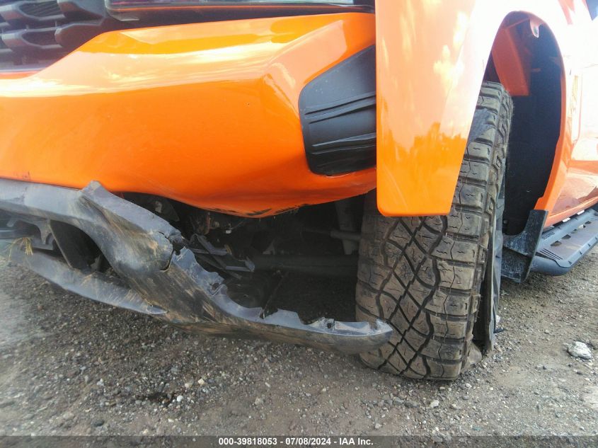 2021 Chevrolet Silverado 1500 4Wd Standard Bed Custom Trail Boss VIN: 1GCPYCEF3MZ417880 Lot: 39818053