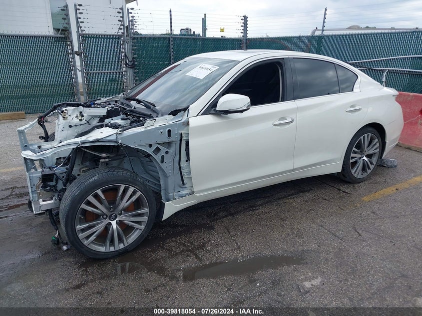 2019 INFINITI Q50 3.0T SPORT VIN: JN1EV7AR9KM550857