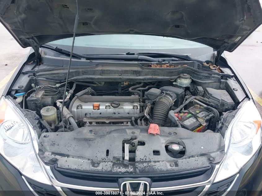 2010 Honda Cr-V Ex-L VIN: JHLRE3H72AC001777 Lot: 39818071