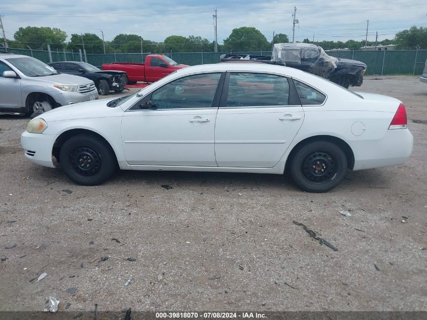 2006 Chevrolet Impala Police VIN: 2G1WS551369234675 Lot: 39818070