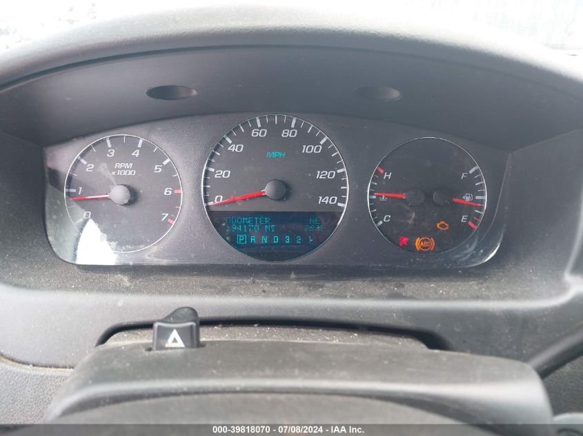 2G1WS551369234675 2006 Chevrolet Impala Police