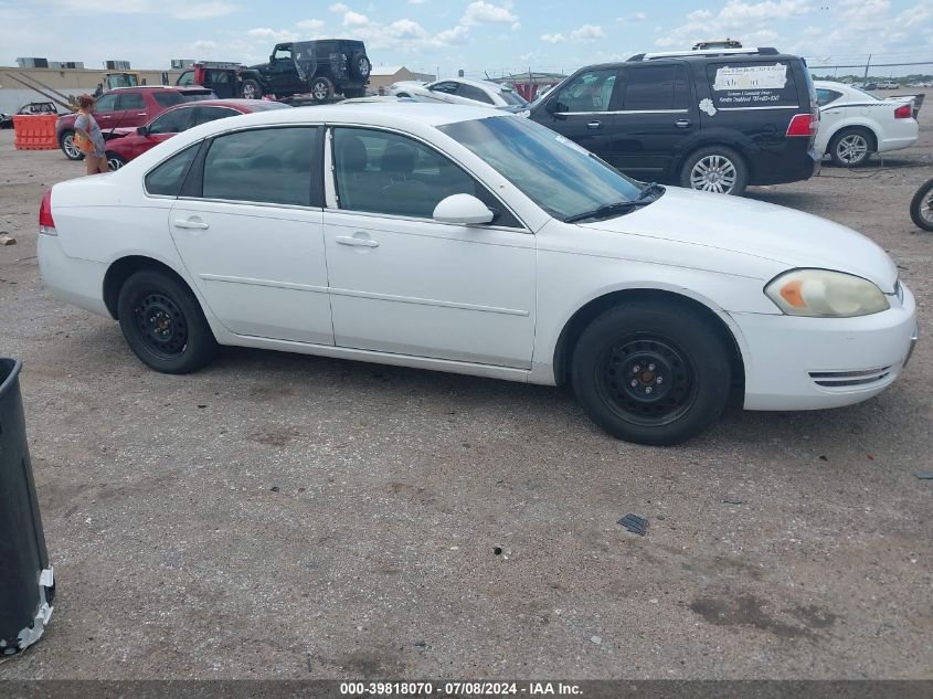 2G1WS551369234675 2006 Chevrolet Impala Police