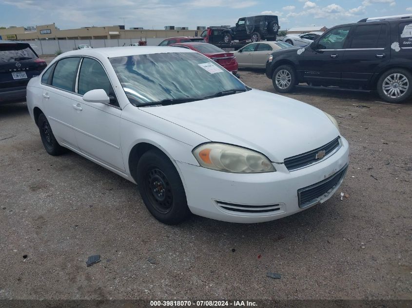2G1WS551369234675 2006 Chevrolet Impala Police