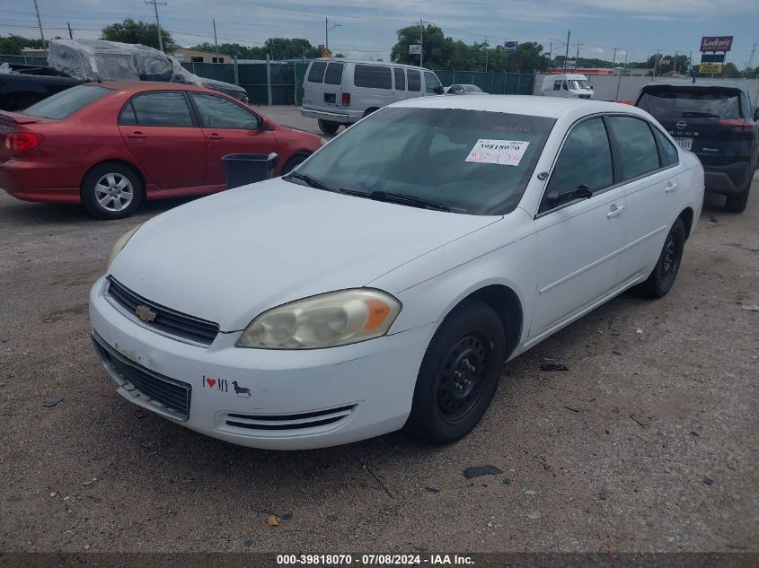 2G1WS551369234675 2006 Chevrolet Impala Police