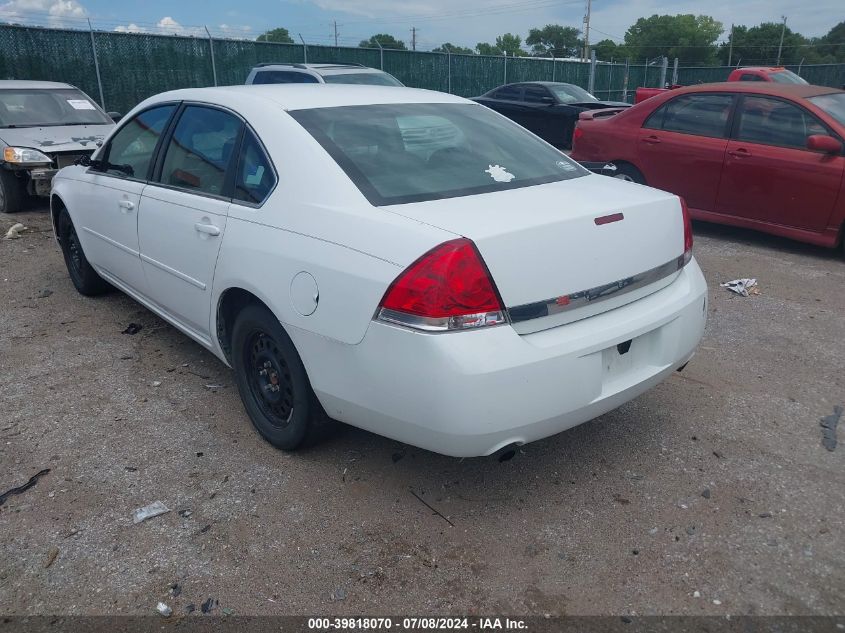 2G1WS551369234675 2006 Chevrolet Impala Police