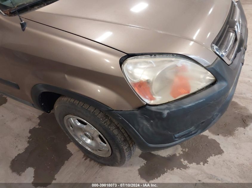 2004 Honda Cr-V Lx VIN: SHSRD78454U245095 Lot: 39818073