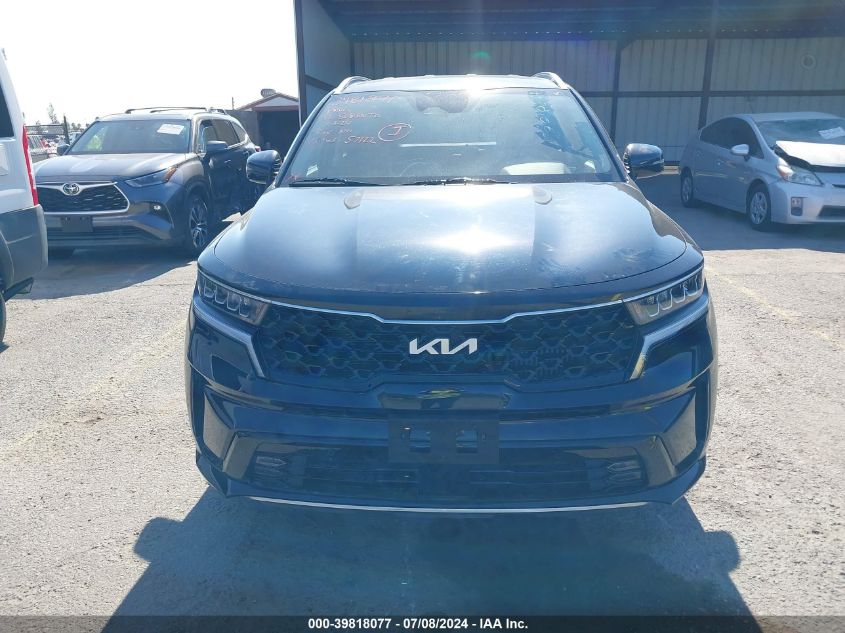 2022 Kia Sorento Hybrid Ex VIN: KNDRH4LG5N5062648 Lot: 39818077