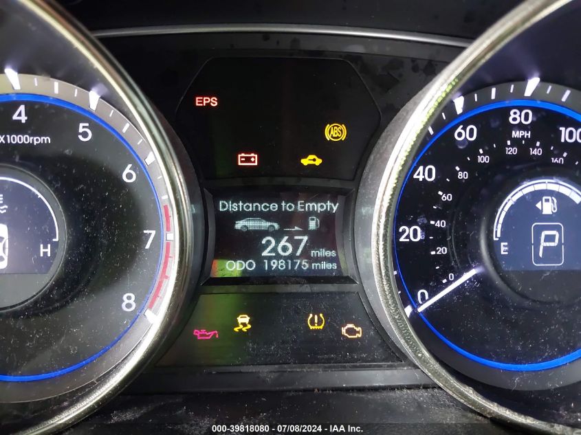 2011 Hyundai Sonata Se/Limited VIN: 5NPEC4ACXBH276673 Lot: 39818080