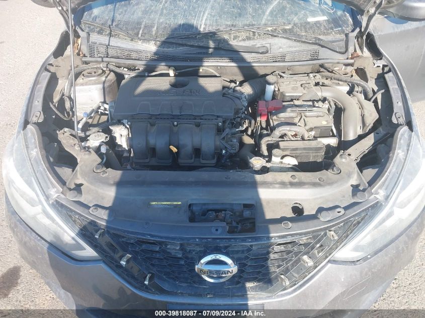 2016 Nissan Sentra Sv VIN: 3N1AB7AP8GY223568 Lot: 39818087