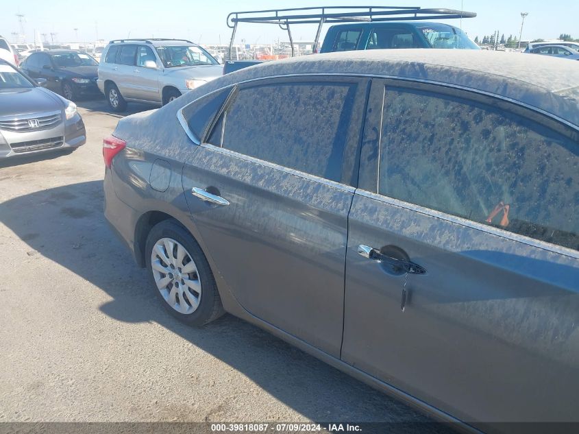 2016 Nissan Sentra Sv VIN: 3N1AB7AP8GY223568 Lot: 39818087