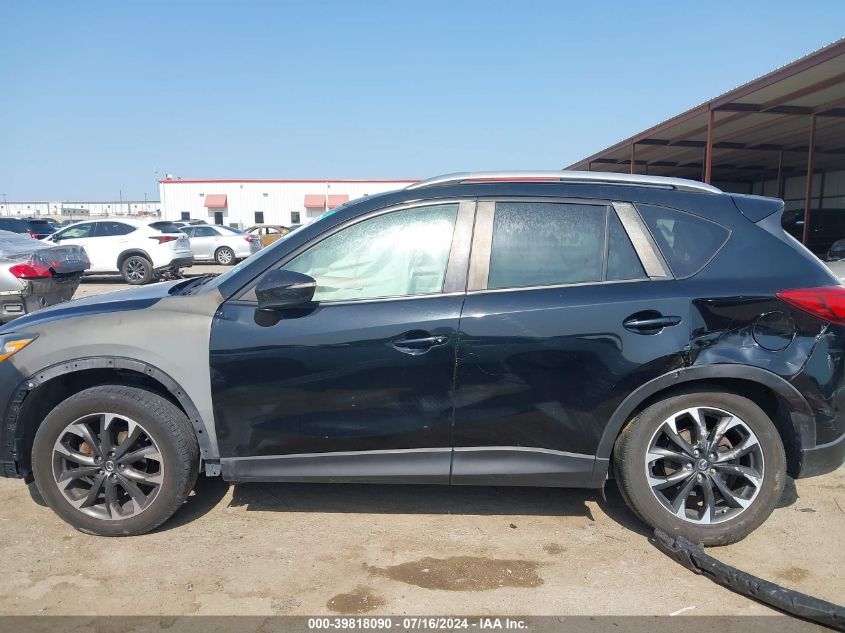 2016 Mazda Cx-5 Grand Touring VIN: JM3KE2DY5G0605459 Lot: 39818090