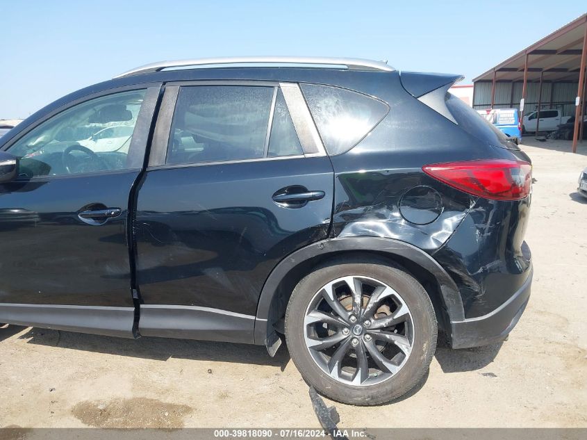 2016 Mazda Cx-5 Grand Touring VIN: JM3KE2DY5G0605459 Lot: 39818090
