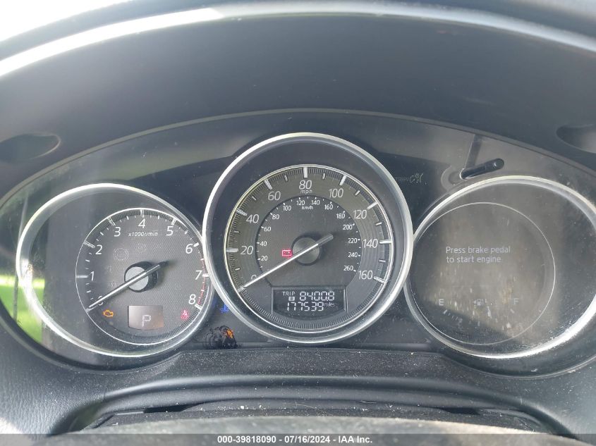 2016 Mazda Cx-5 Grand Touring VIN: JM3KE2DY5G0605459 Lot: 39818090