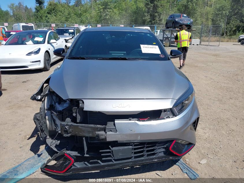 2022 Kia Forte Gt-Line VIN: 3KPF54AD6NE498353 Lot: 39818091