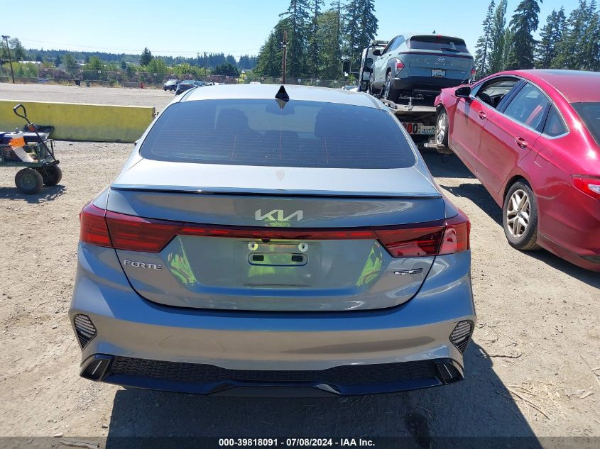 2022 Kia Forte Gt-Line VIN: 3KPF54AD6NE498353 Lot: 39818091