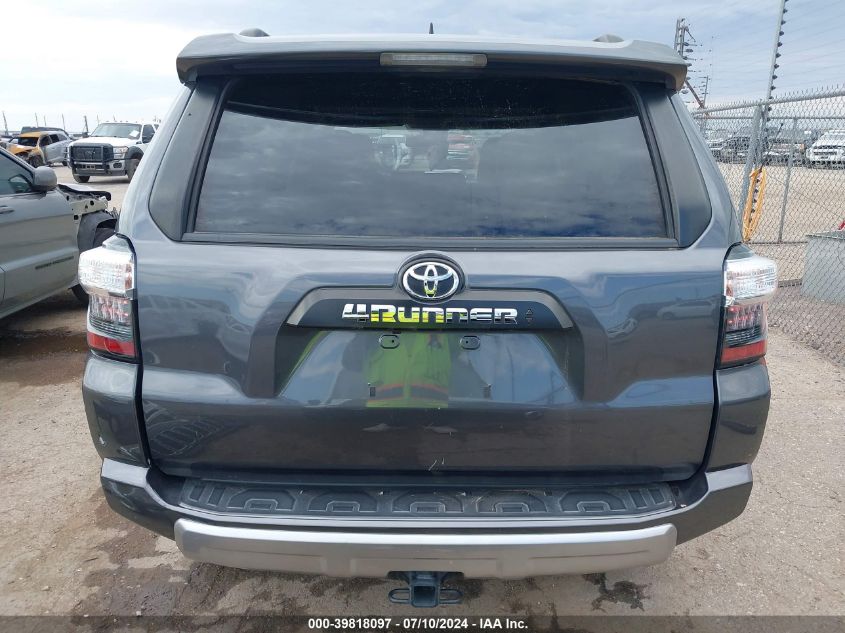 2020 Toyota 4Runner Trd Off Road Premium VIN: JTEBU5JRXL5804588 Lot: 39818097