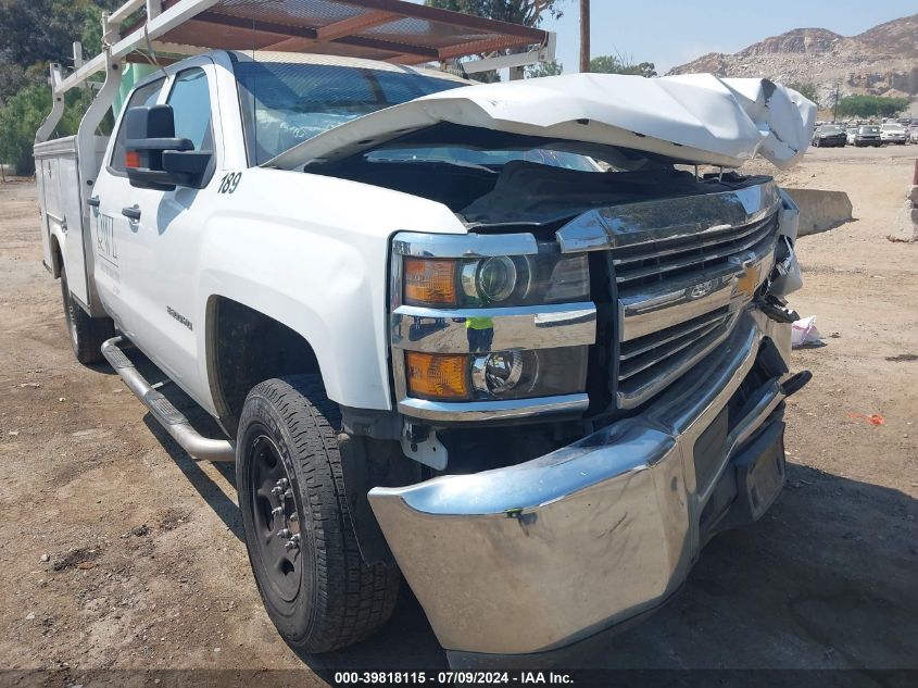 2016 Chevrolet Silverado 2500Hd Wt VIN: 1GB1CUEG3GF195418 Lot: 39818115