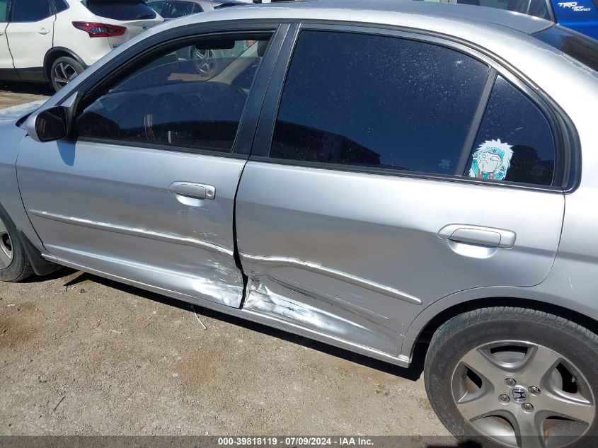 2004 Honda Civic Ex VIN: 2HGES26854H501364 Lot: 39818119