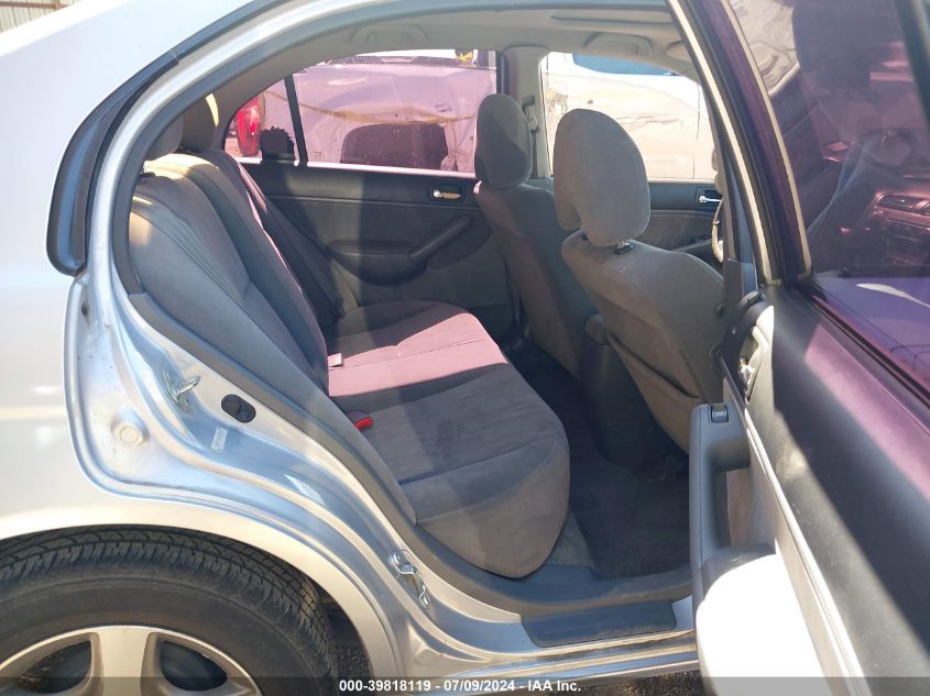 2004 Honda Civic Ex VIN: 2HGES26854H501364 Lot: 39818119