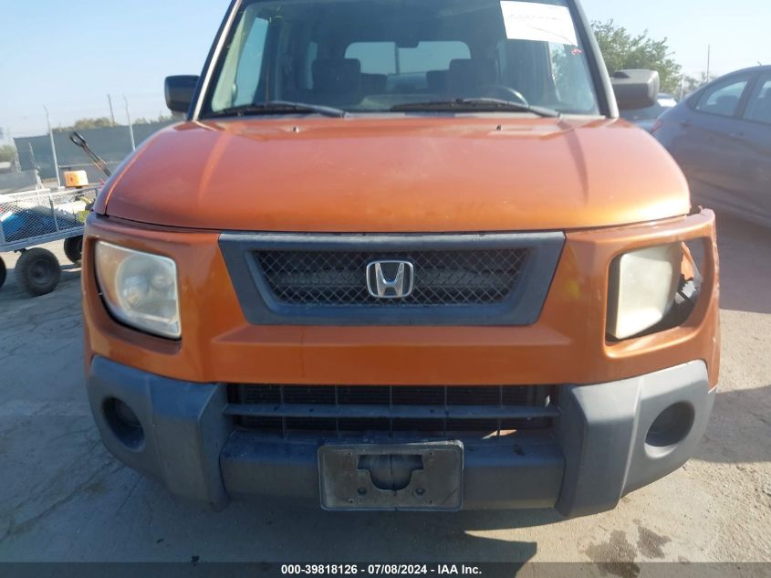 2006 Honda Element Ex-P VIN: 5J6YH18716L009438 Lot: 39818126