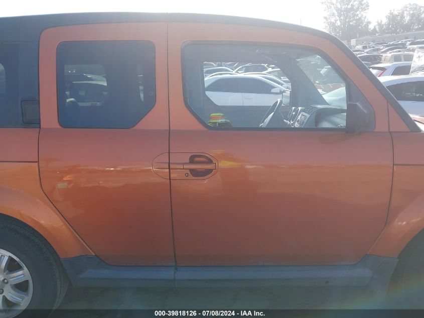 2006 Honda Element Ex-P VIN: 5J6YH18716L009438 Lot: 39818126