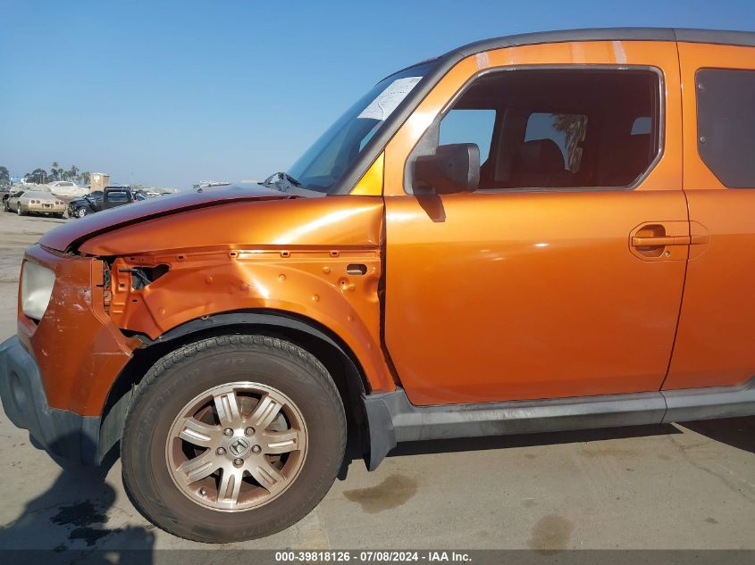 2006 Honda Element Ex-P VIN: 5J6YH18716L009438 Lot: 39818126