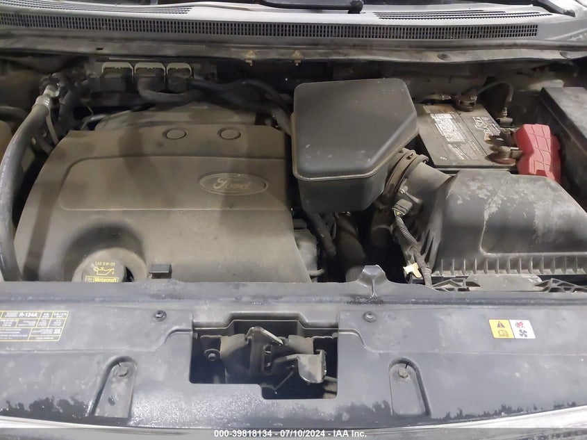 2013 Ford Edge Limited VIN: 2FMDK4KCXDBA75573 Lot: 39818134