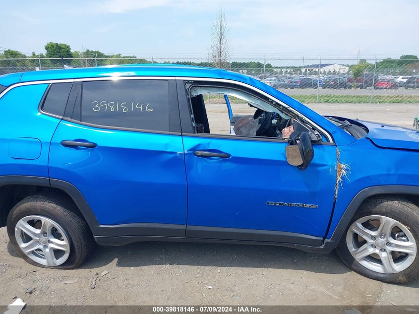 2023 Jeep Compass Sport VIN: 3C4NJDAN9PT529142 Lot: 39818146