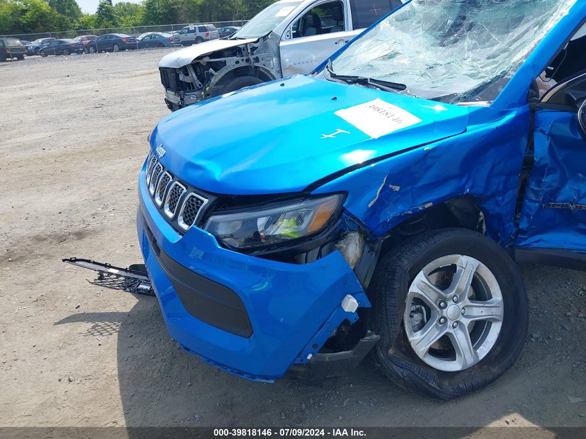 2023 Jeep Compass Sport VIN: 3C4NJDAN9PT529142 Lot: 39818146