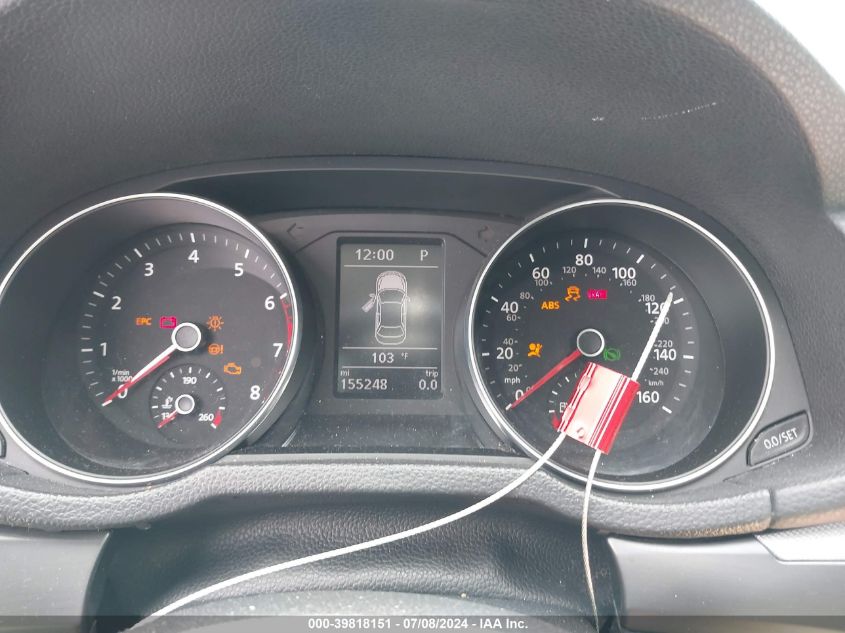 2017 Volkswagen Passat 1.8T R-Line VIN: 1VWDT7A37HC059466 Lot: 39818151