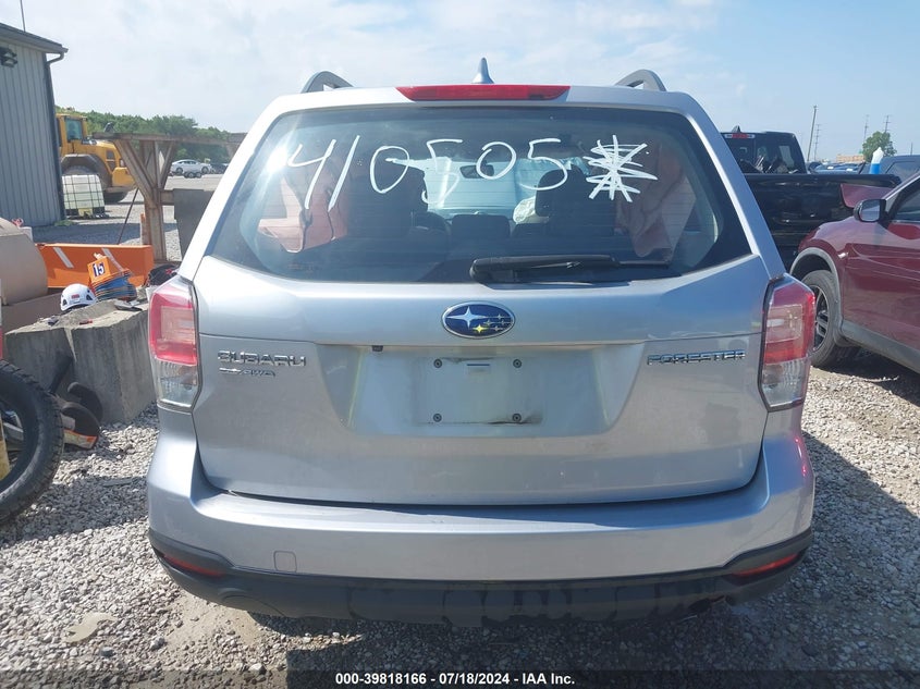 2018 Subaru Forester 2.5I VIN: JF2SJABC8JH410505 Lot: 39818166