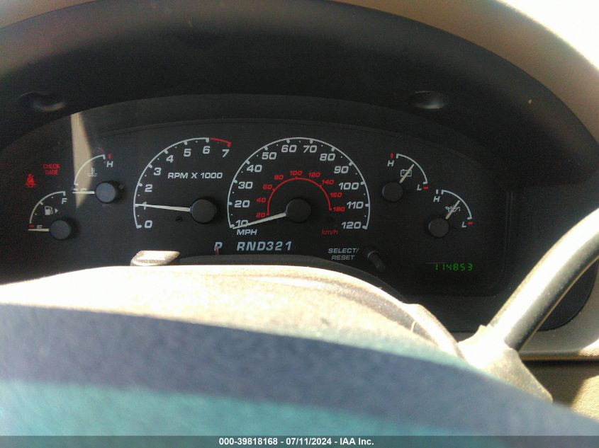 2002 Ford Explorer Xls VIN: 1FMZU72E72ZB46256 Lot: 39818168