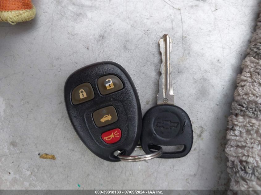 2011 Chevrolet Impala Ls VIN: 2G1WF5EK7B1178441 Lot: 39818183