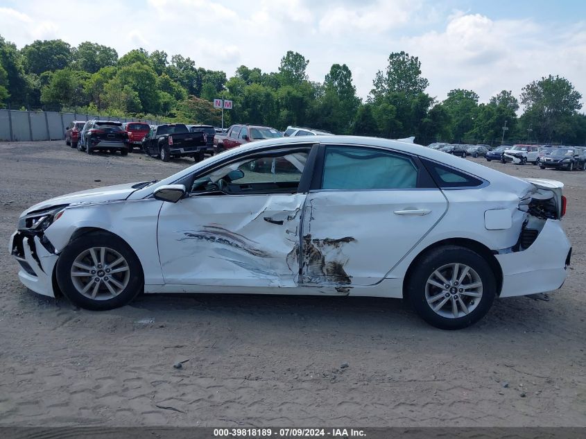 2016 Hyundai Sonata Se VIN: 5NPE24AFXGH362098 Lot: 39818189