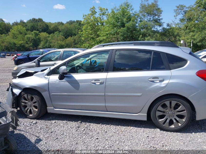 2014 Subaru Impreza 2.0I Sport Premium VIN: JF1GPAL69E8250058 Lot: 39818193