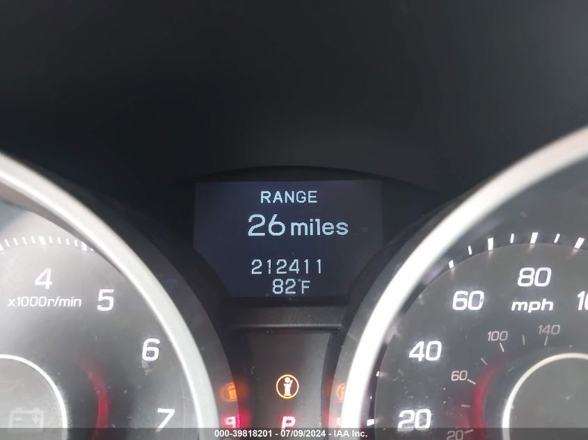 2009 Acura Tl 3.5 VIN: 19UUA86509A014232 Lot: 39818201