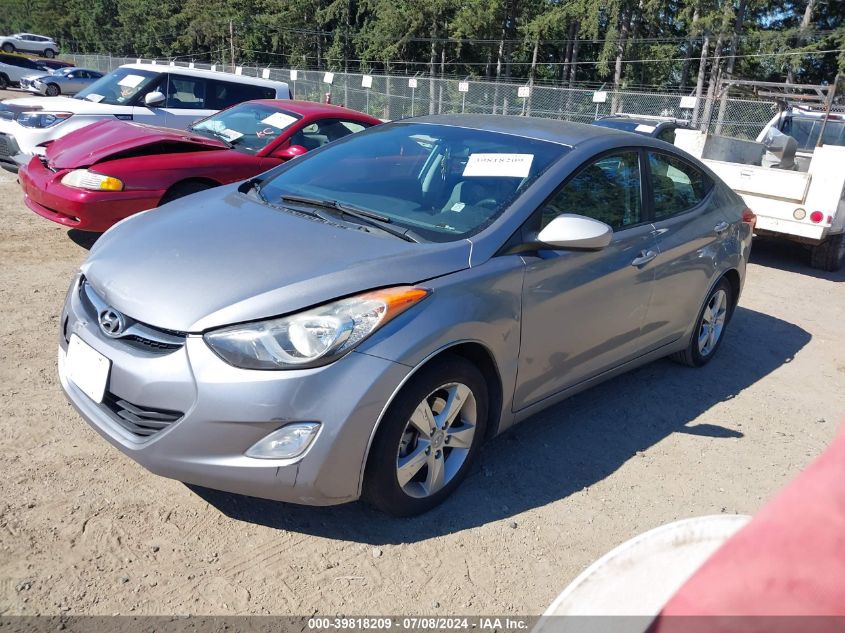 2013 Hyundai Elantra Gls VIN: KMHDH4AE8DU682051 Lot: 39818209