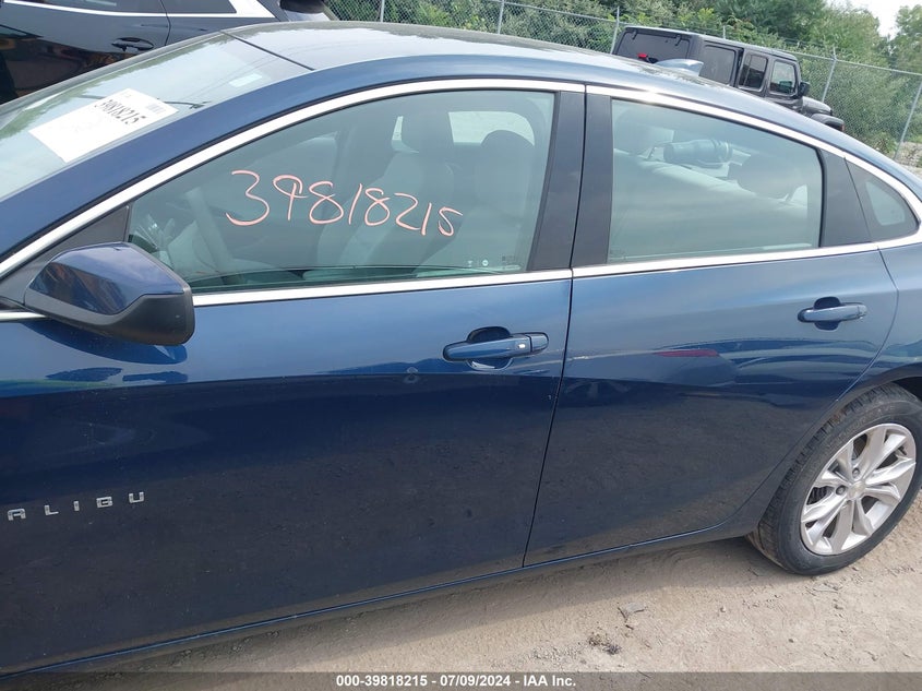 2019 Chevrolet Malibu Lt VIN: 1G1ZD5STXKF166518 Lot: 39818215