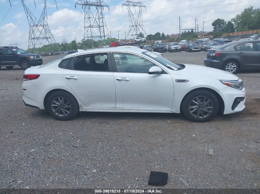 2019 Kia Optima Lx VIN: 5XXGT4L37KG293562 Lot: 39818218