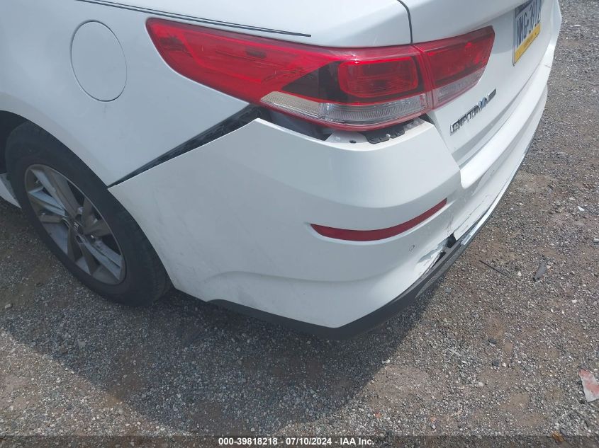 2019 Kia Optima Lx VIN: 5XXGT4L37KG293562 Lot: 39818218