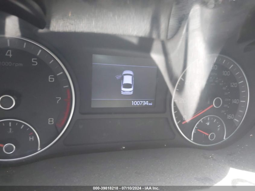 2019 Kia Optima Lx VIN: 5XXGT4L37KG293562 Lot: 39818218